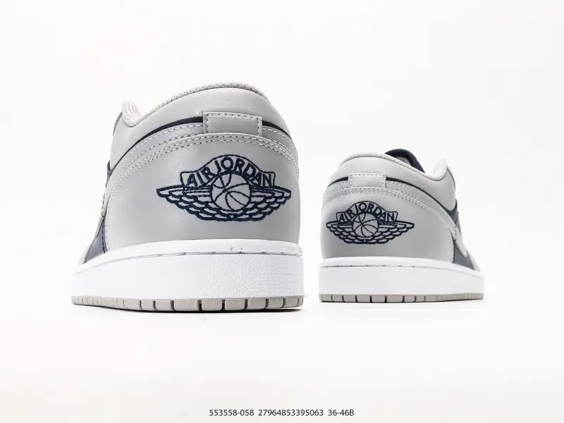 乔丹Air Jordan 1 Low AJ1 乔1 乔丹1代aj1 低帮复古文化休闲运动篮球鞋 553558-058 #27964853395063